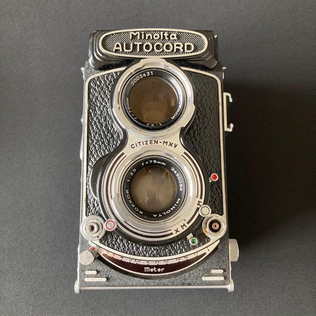 MINOLTA AUTOCORD CITIZEN-MXV 二眼レフ Minolta AUTOCORD 【二眼レフカメラの最高峰！】 – ナツソマレフォトグラフ