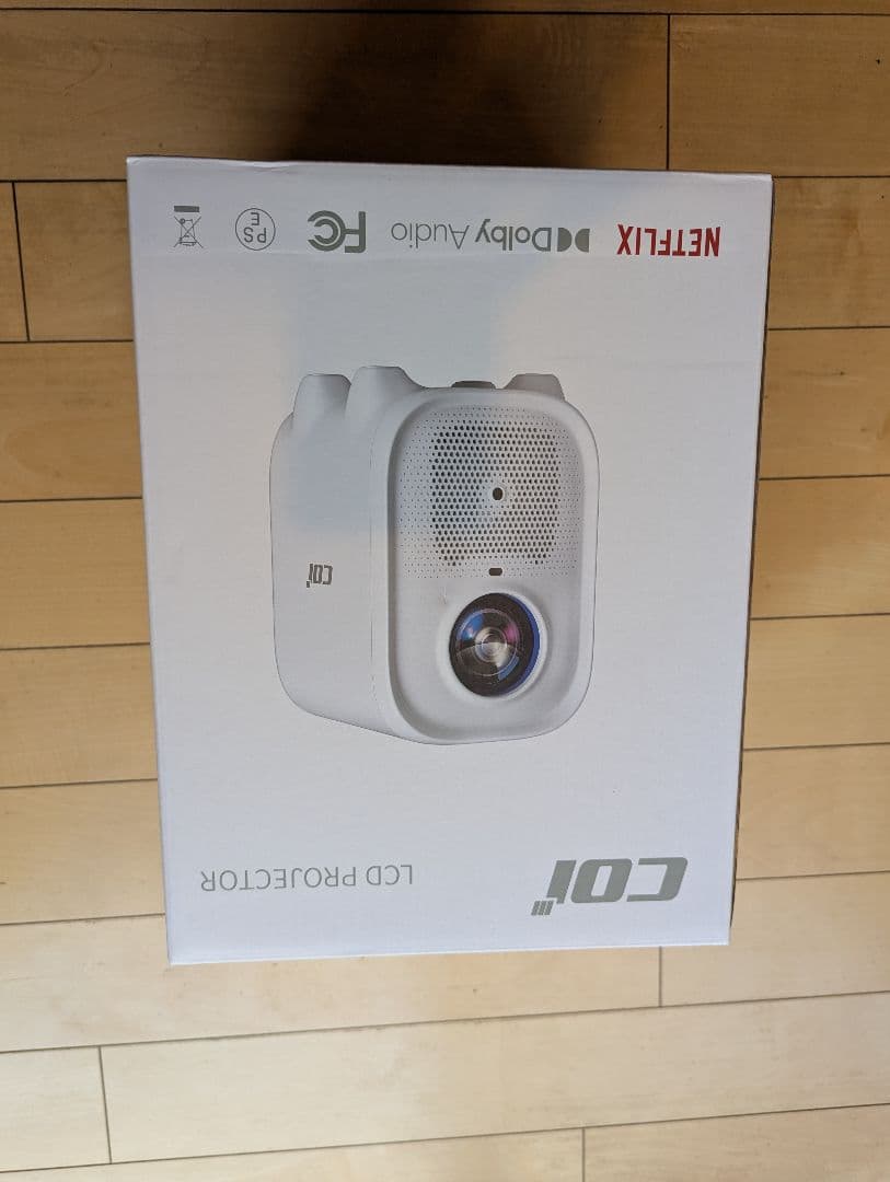 未使用品 プロジェクターCOI-UNO5 800ANSI Netflix認定 黒 - メルカリ