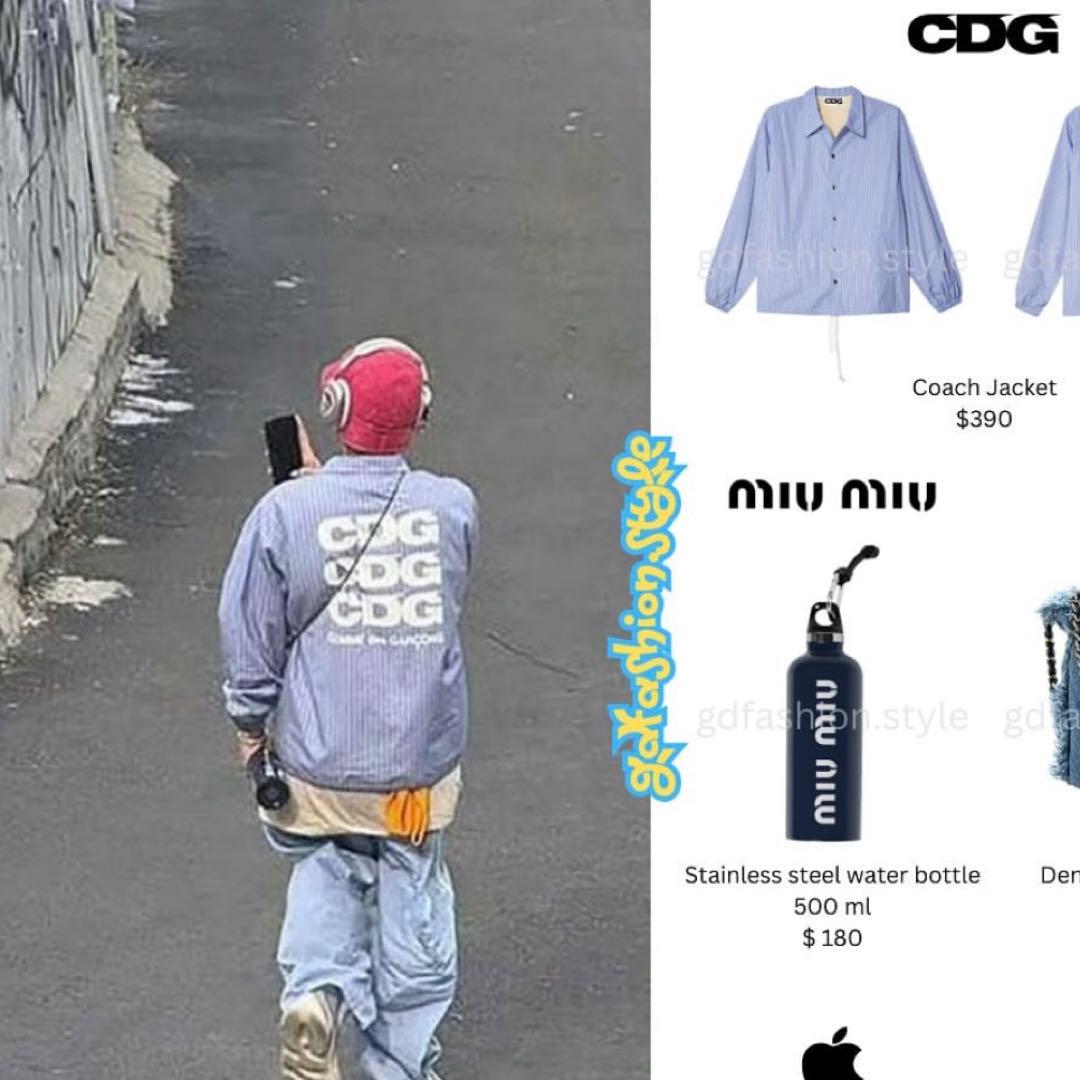 XL CDG G-DRAGON CLASSIC COACH JACKET - メルカリ