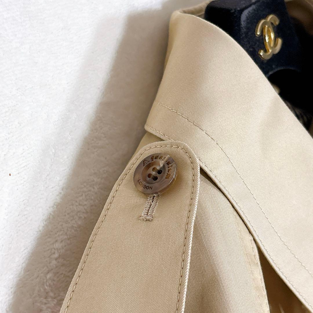 未使用✨ アクアスキュータム トレンチコート ライナー XXL ロング