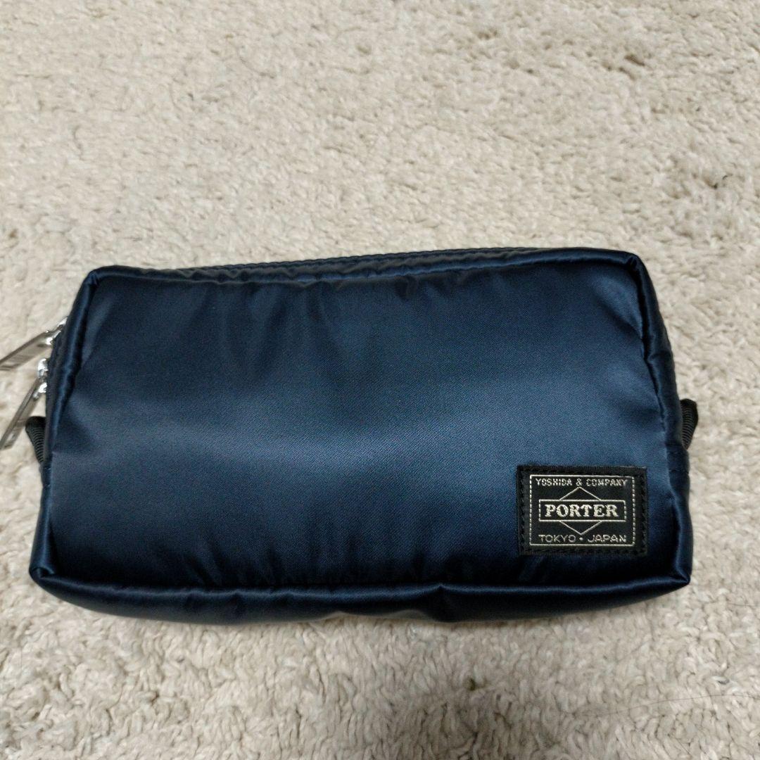 未使用 PORTER ポーター タンカー ポーチ ネイビー - メルカリ