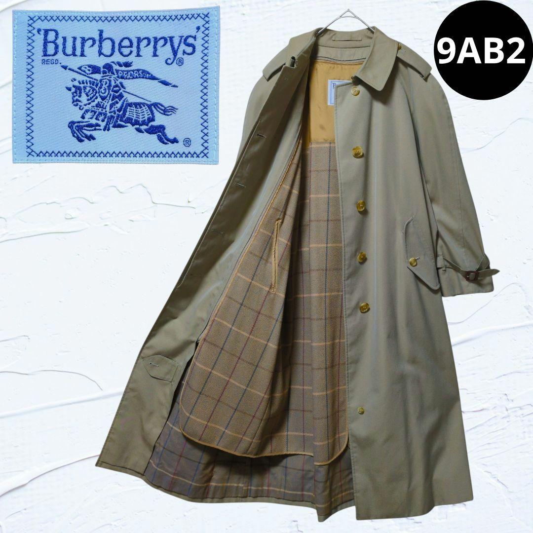 ❤希少美品❤バーバリー 2wayライナー付き ステンカラーコート 比翼