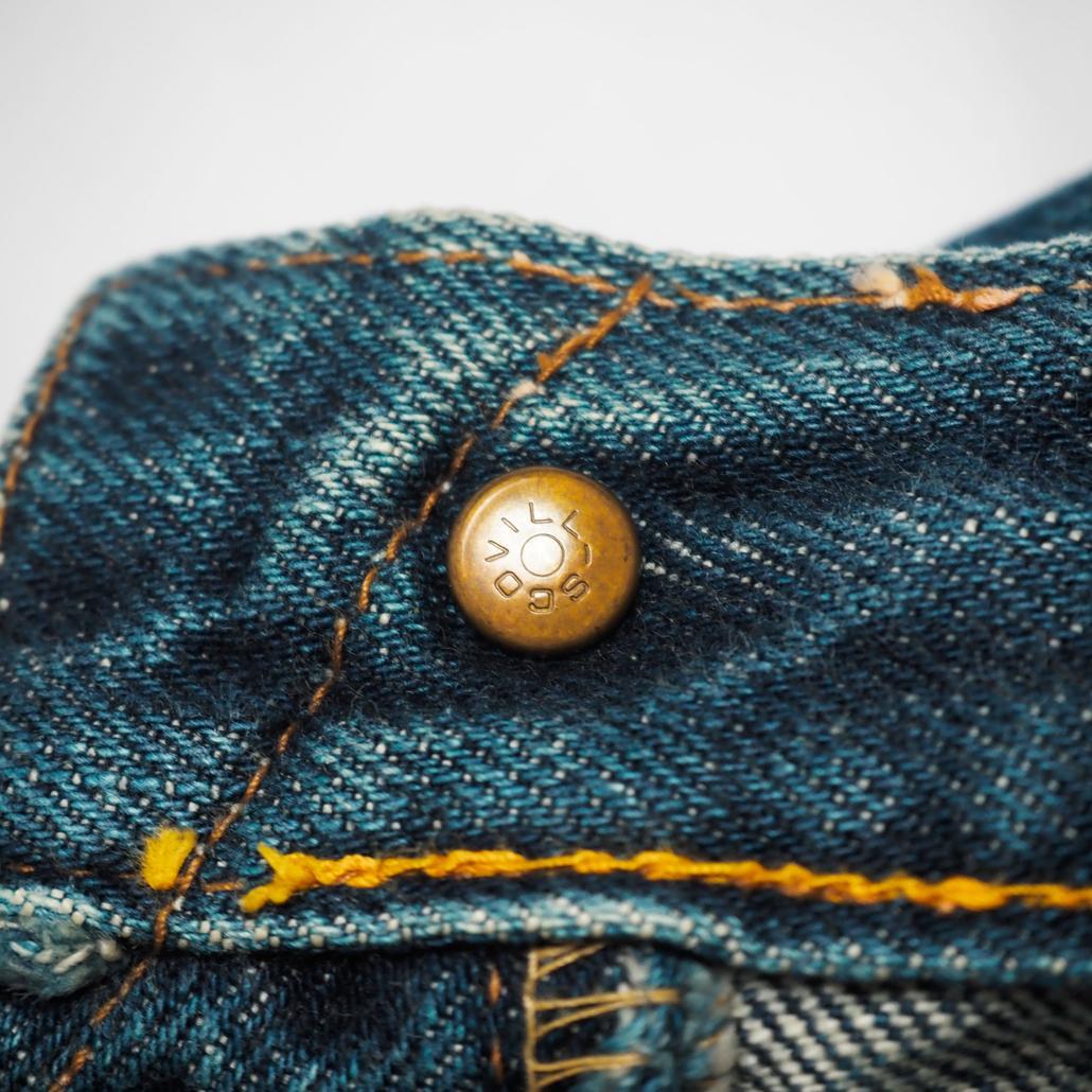 初期 EVISU NO1 SPECIAL 鯛釣り 革パッチ オールド XX 33 - メルカリ