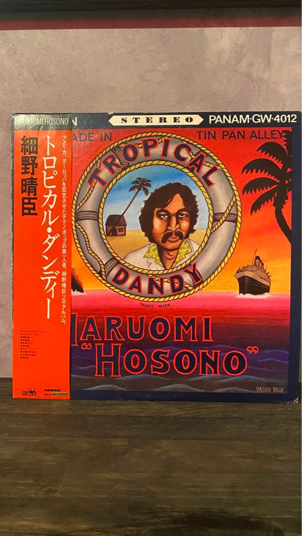 細野晴臣 / トロピカルダンディー 帯付き / LP レコード - メルカリ