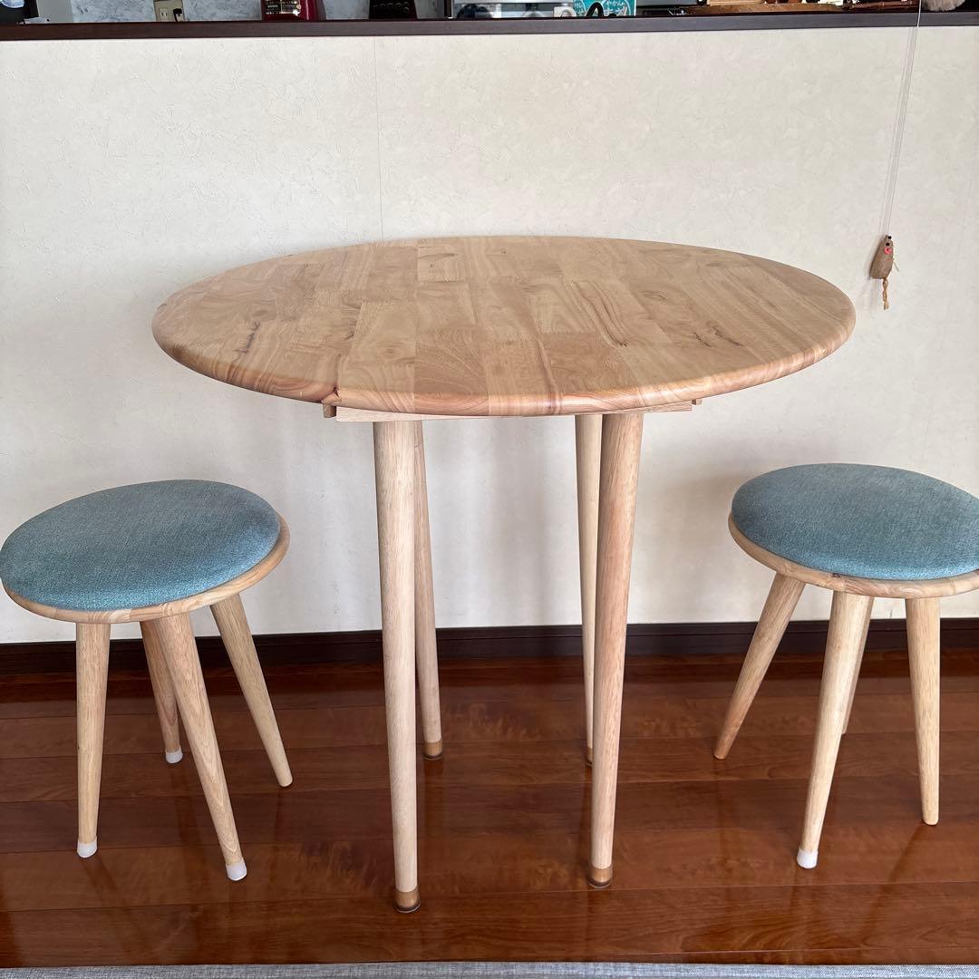 丸テーブル、椅子セット ダイニング5点セット オペラDX 送料無料 ダイニングテーブル 丸