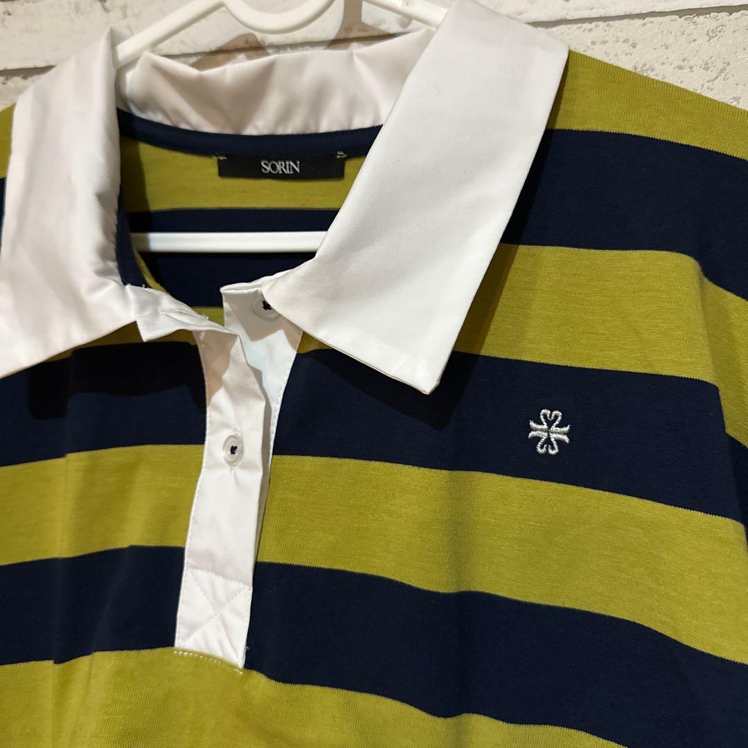 shi様専用 美品 SORIN レイヤードライクポロシャツ