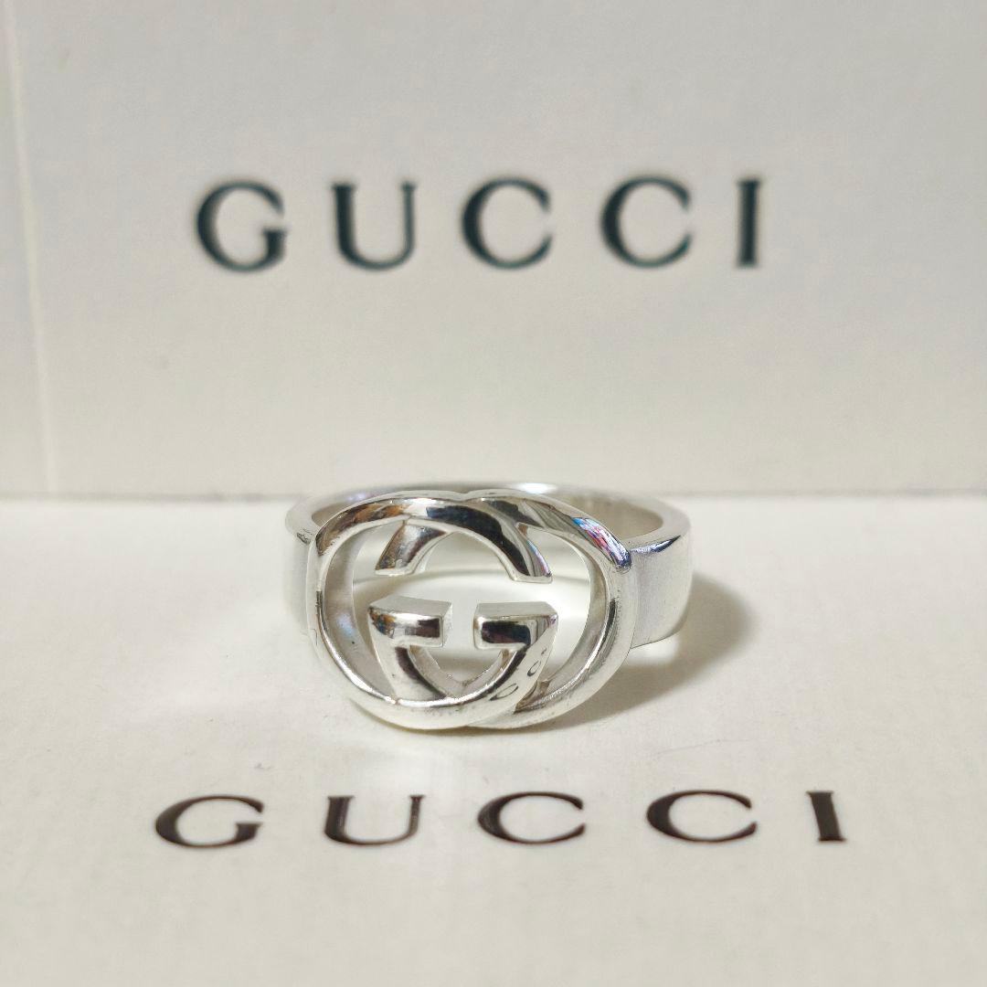 美品】GUCCI グッチ インターロッキング リング 指輪 11号 - メルカリ