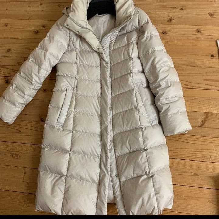 23区 シレータフタ ダウンコート ホワイト系 36 洗える VERY掲載/新色追加】シレータフタ ロング ダウンコート / 23区