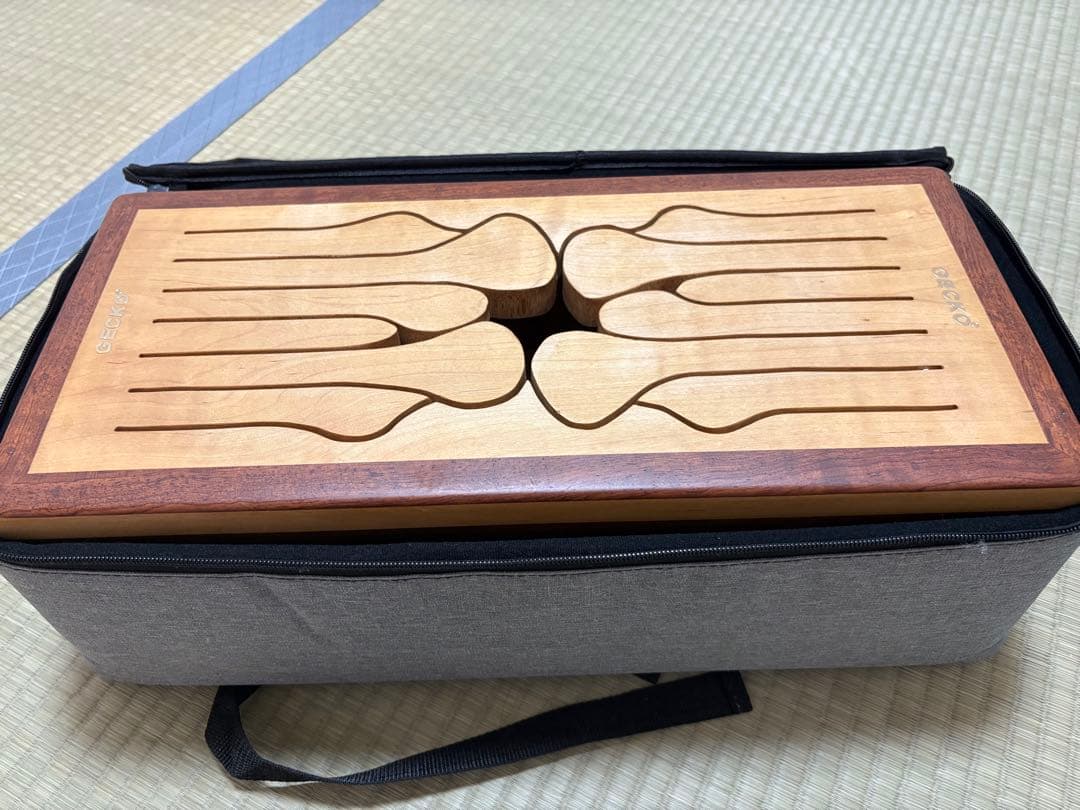 激レア　ウッドスリットドラム ウッドスリットドラム D Major scale 10 noteWOODPACK DRUM製 - ::民族