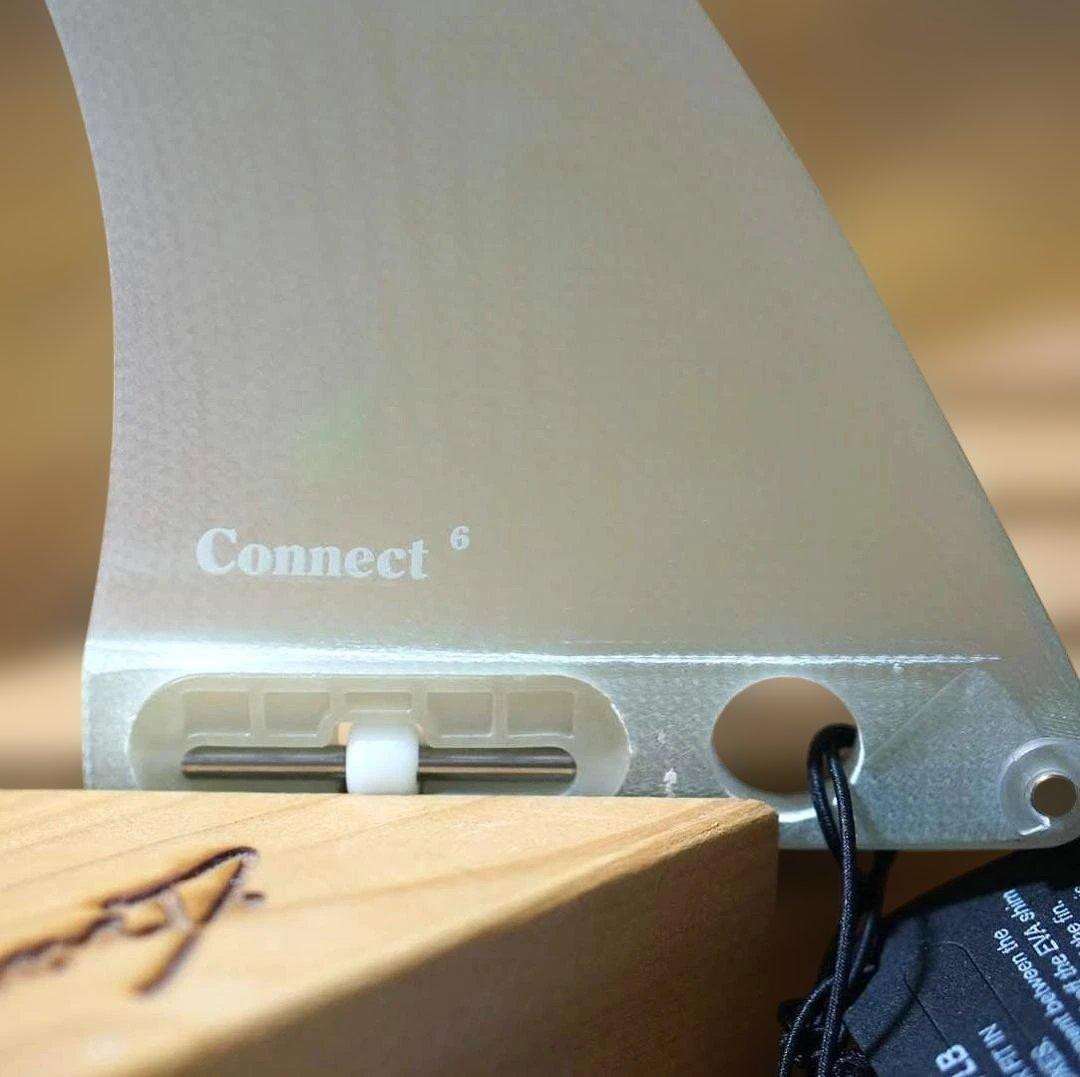 新品未使用 FCSⅡ Connect 6 インチ シングルフィン クリアー