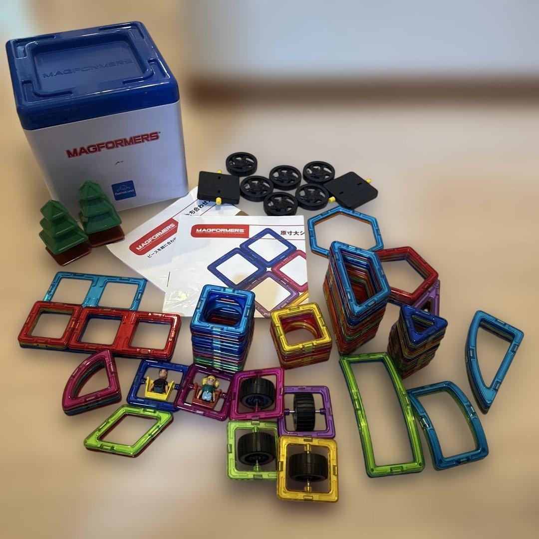 MAGFORMERS 磁石付きブロックセット - メルカリ