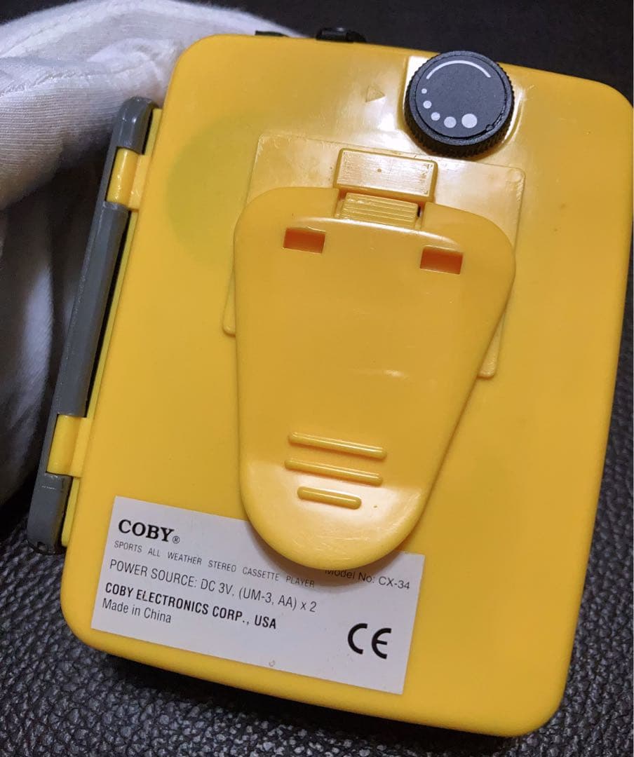 動作確認済 90年代 COBY CX-34 カセットプレーヤー - メルカリ