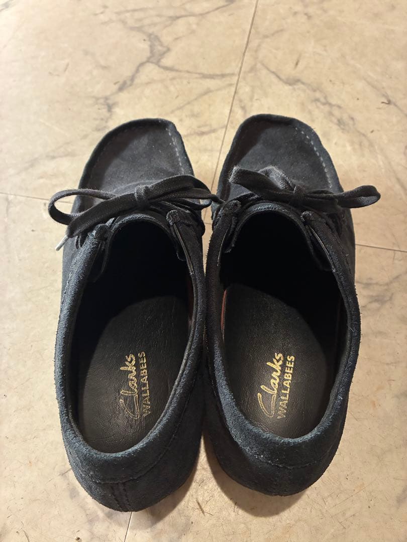 Clarks ワラビー ブラック 27.5cm ※UK8 1/2