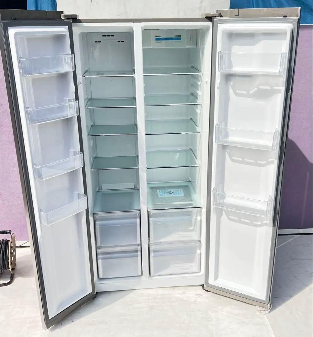 AQUA ノンフロン冷凍冷蔵庫AQR-SBS45H (S) 2019 年最終価格 - メルカリ