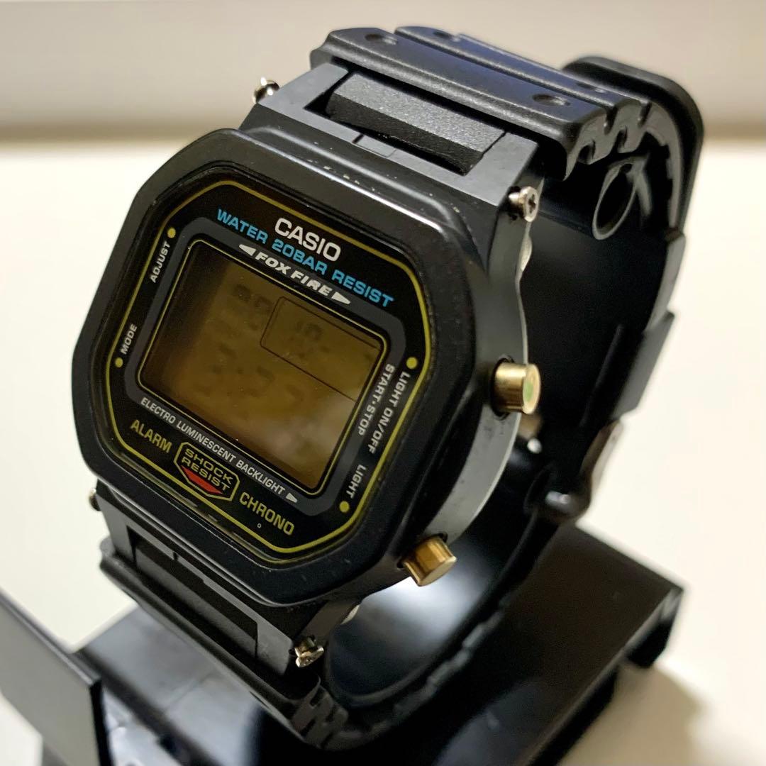 ジャンク】CASIO G-SHOCK DW-5600E ゴールド液晶 - メルカリ