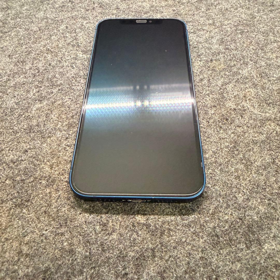 iPhone12 画面・純正バッテリー交換済み・SIMフリー 128GB ブルー