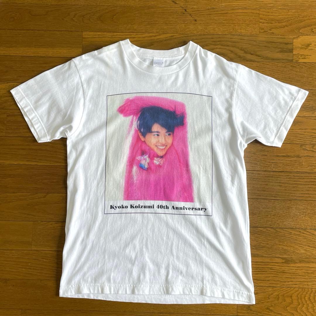K4ON×2 小泉今日子 Tシャツ M 白 ピンク キョンキョン 40周年記念