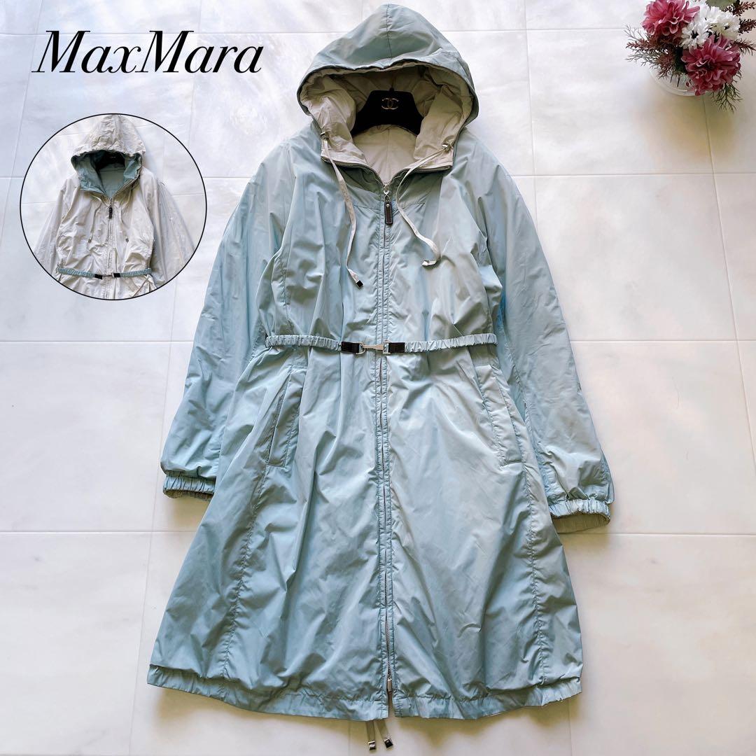 近年モデル✨マックスマーラ ナイロンコート リバーシブル 大きいサイズ 44 中古・古着通販】'S Max Mara (エスマックスマーラ) リバーシブル