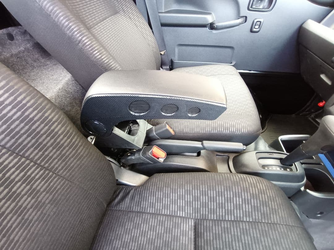 ハイゼットジャンボ S500P／S510P専用 アームレスト 肘掛け カーボン調