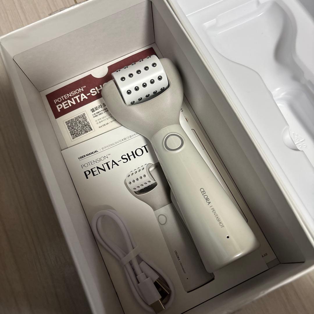 セロラバイ PENTA-SHOT 美顔器 USB充電式 - メルカリ