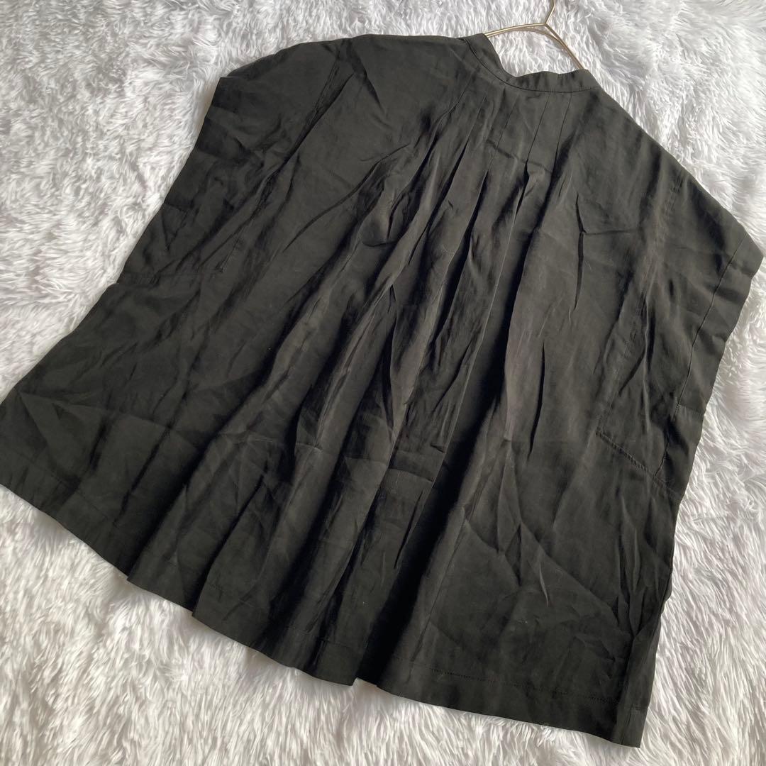 美品✨】BEARDSLEY ビアズリー パール釦 フレンチブラウス ブラック