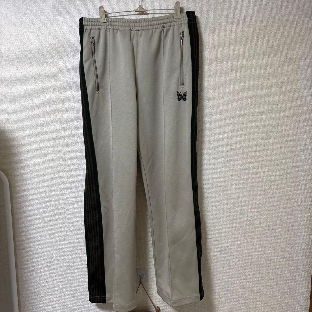 Needles トラックパンツ グレー S 中古・古着通販】Needles (ニードルズ) トラックパンツ グレー サイズ