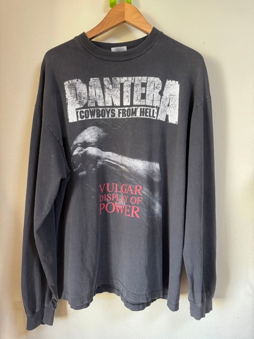 90s PANTERA ヴィンテージロングTシャツ スペシャル - メルカリ