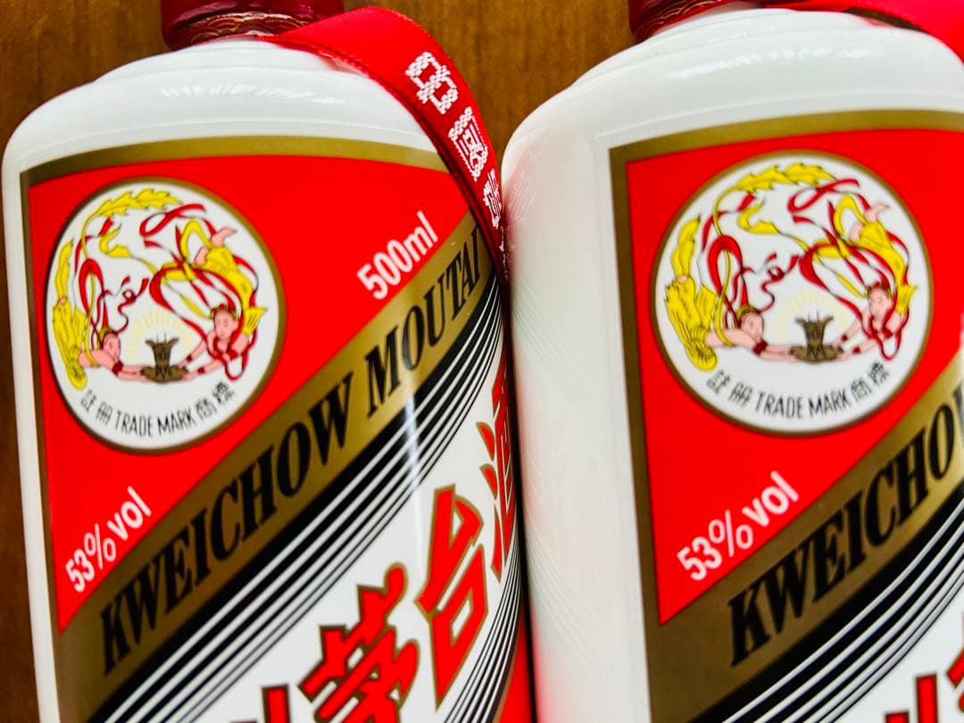 新品2本 貴州芳台酒 天女ラベル 500ml MOUTAI 2025 2024 - メルカリ