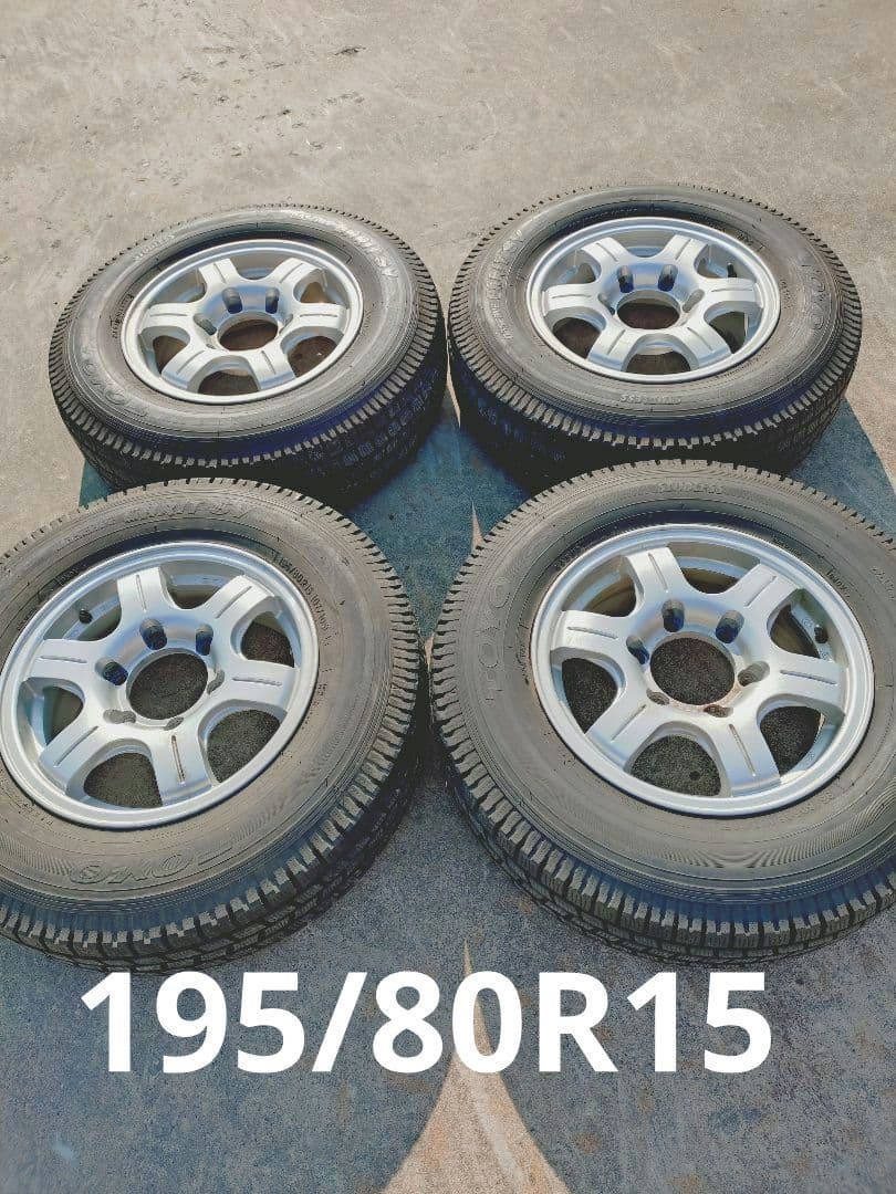 Toyo 15インチ タイヤ・ホイールセット OPEN COUNTRY ハイゼットジャンボ ノーマル車高OK 新品4本セット 15