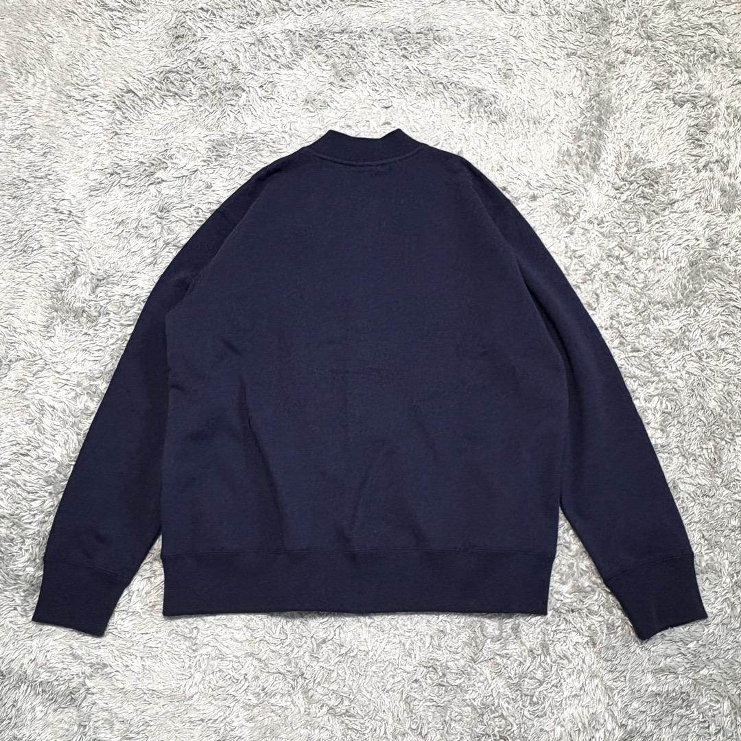 ブルックスブラザーズ フレンチテリー ロゴ ベースボールジャケット XL