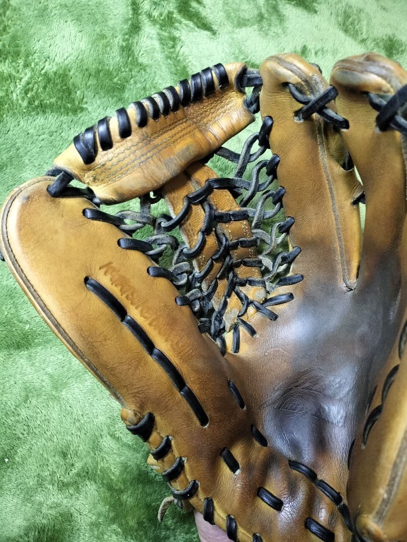 キング様専用】BBA 硬式用 外野手用グローブ 小型 小指2本入れ 軟式