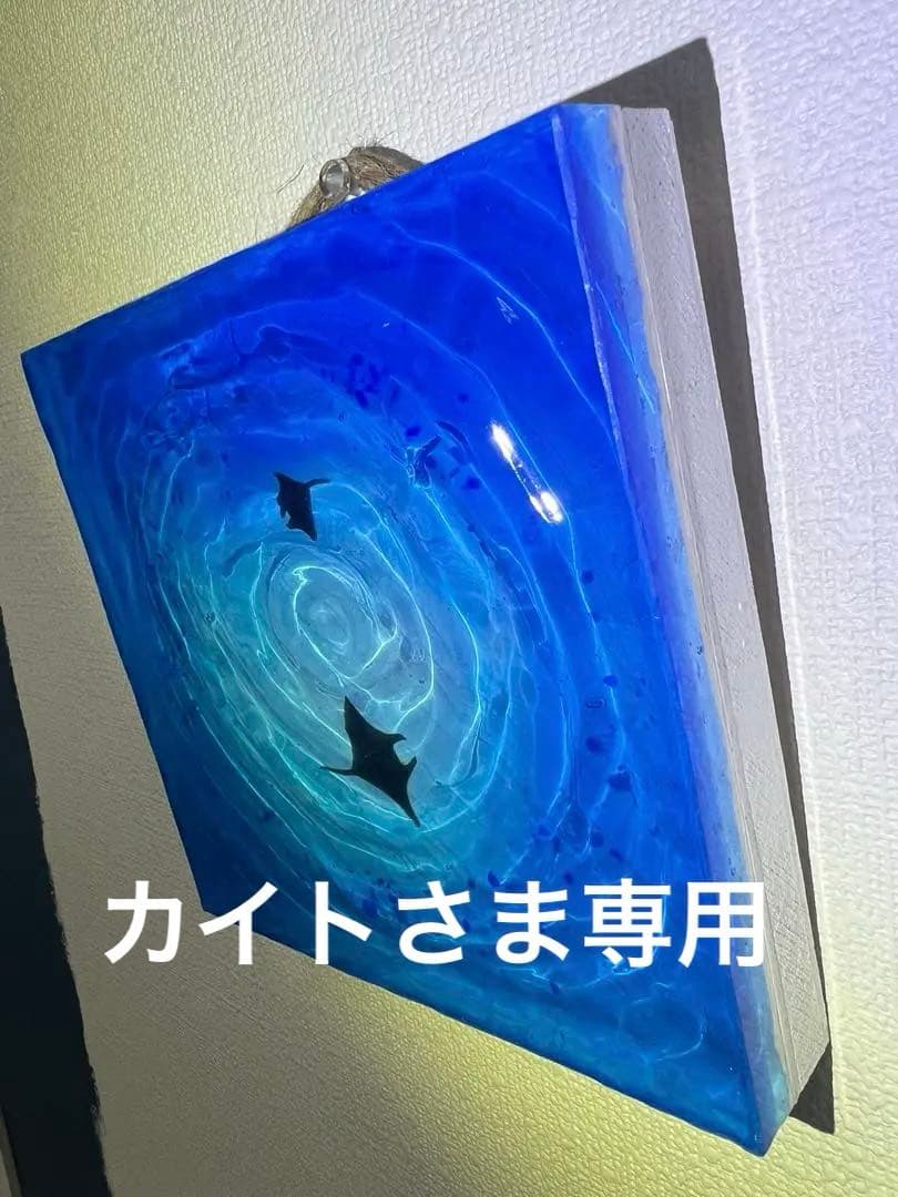 マンタの遊泳、ホヌの遊泳 ２パネルセット バリ発：ヌサペニダのマンタポイントでスノーケリング＆ランドツアーを