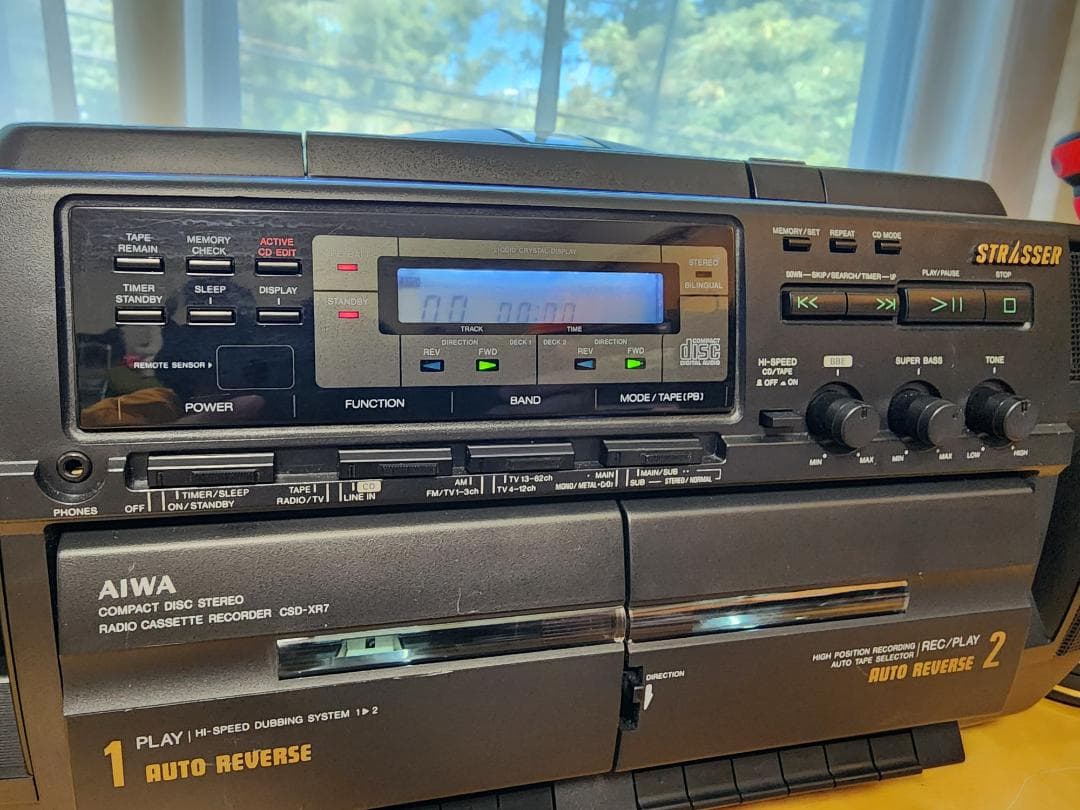 108 AIWA CSD-XR7改 Bluetooth搭載CDラジカセ 完動美品 - メルカリ