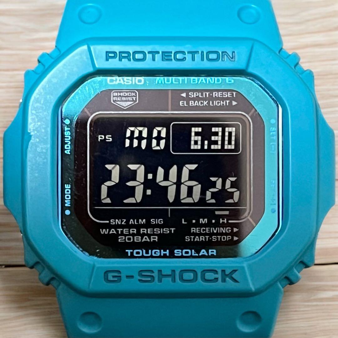 D*K様 希少★カシオ G-SHOCK GW-M5610MD ソーラー ブルー G-SHOCK CASIO カシオ Gショック GW-M5610MD-2JF タフソーラー電波時計