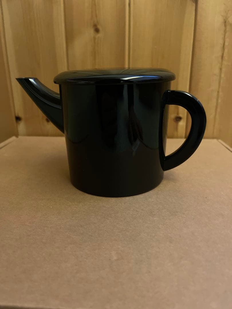 湯桶24個セット 新品 送料込 大サイズ400cc 光沢の黒色 プラスチック製 黒瀬安光 - 住吉酒販