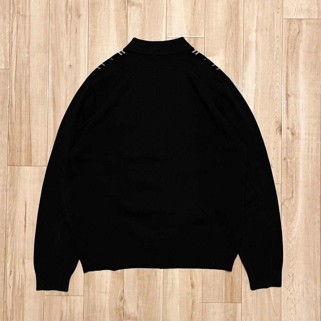 激レア！2018AW SUPREME“VERTICAL STRIPE”ニットポロ - メルカリ