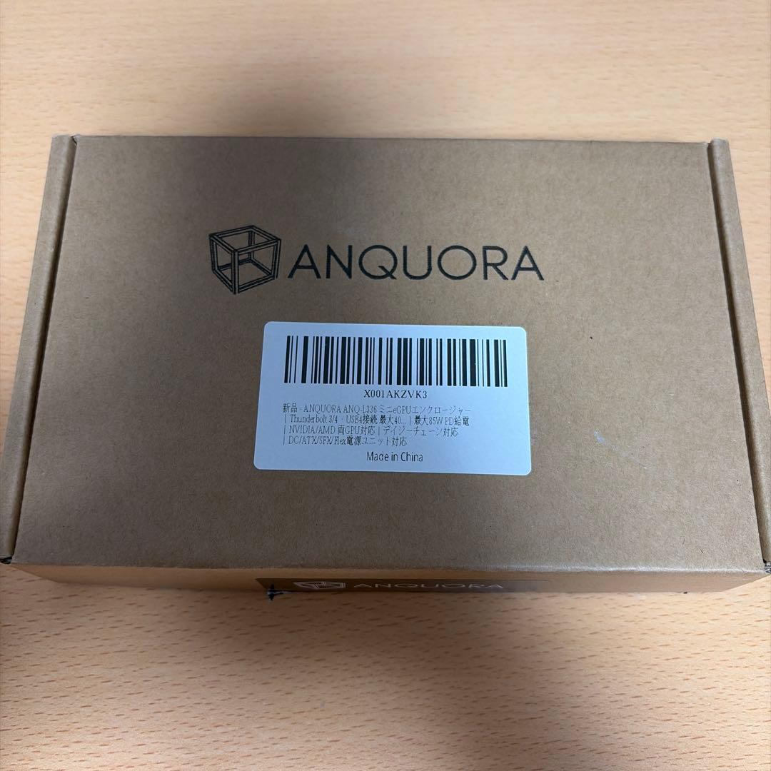 ANQUORA ANQ-L336 ミニeGPUエンクロージャー Amazon.co.jp: ANQUORA ANQ-L336 ミニeGPUエンクロージャー