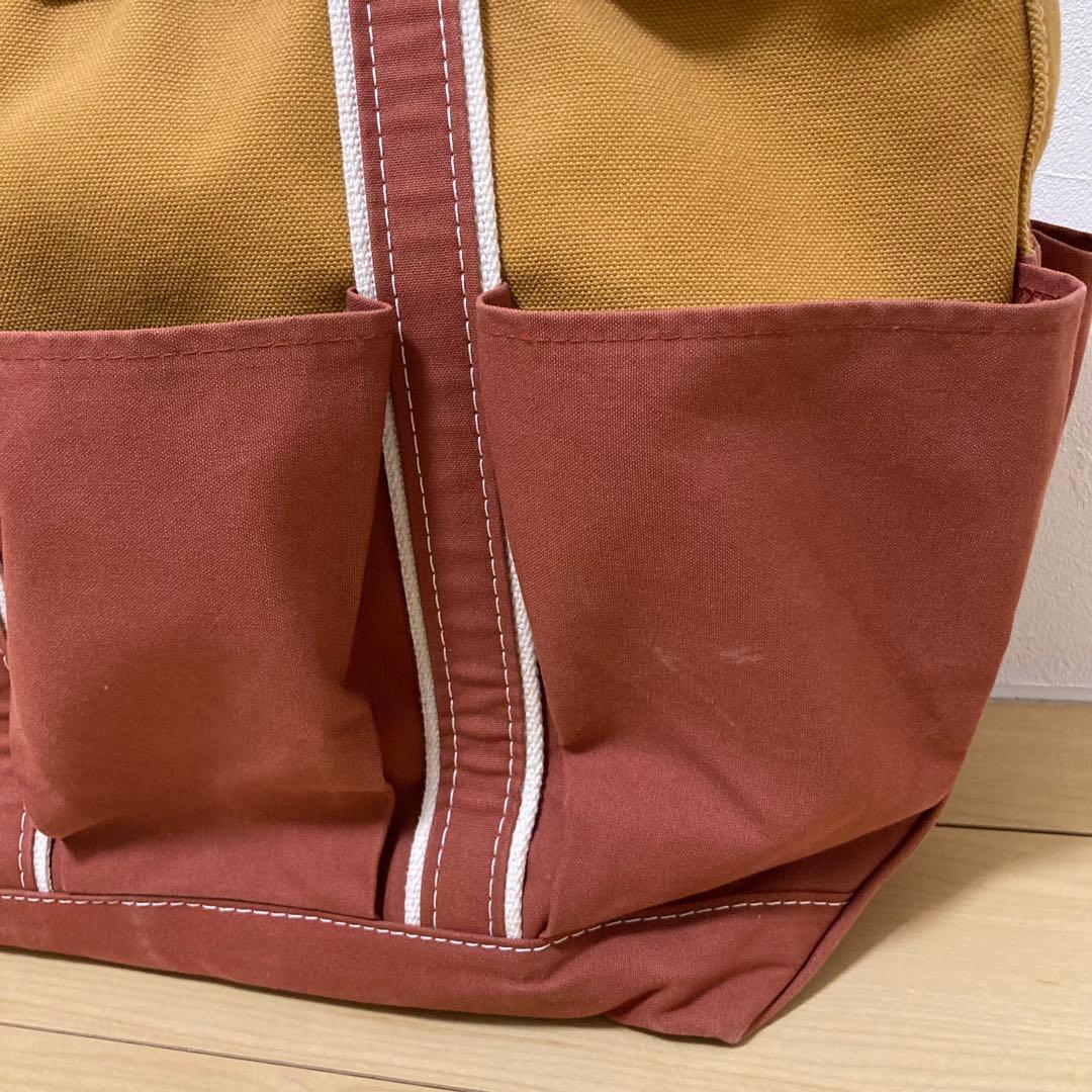90s L.L.Bean ガーデントート 希少カラー ブラウン ラージ USA製