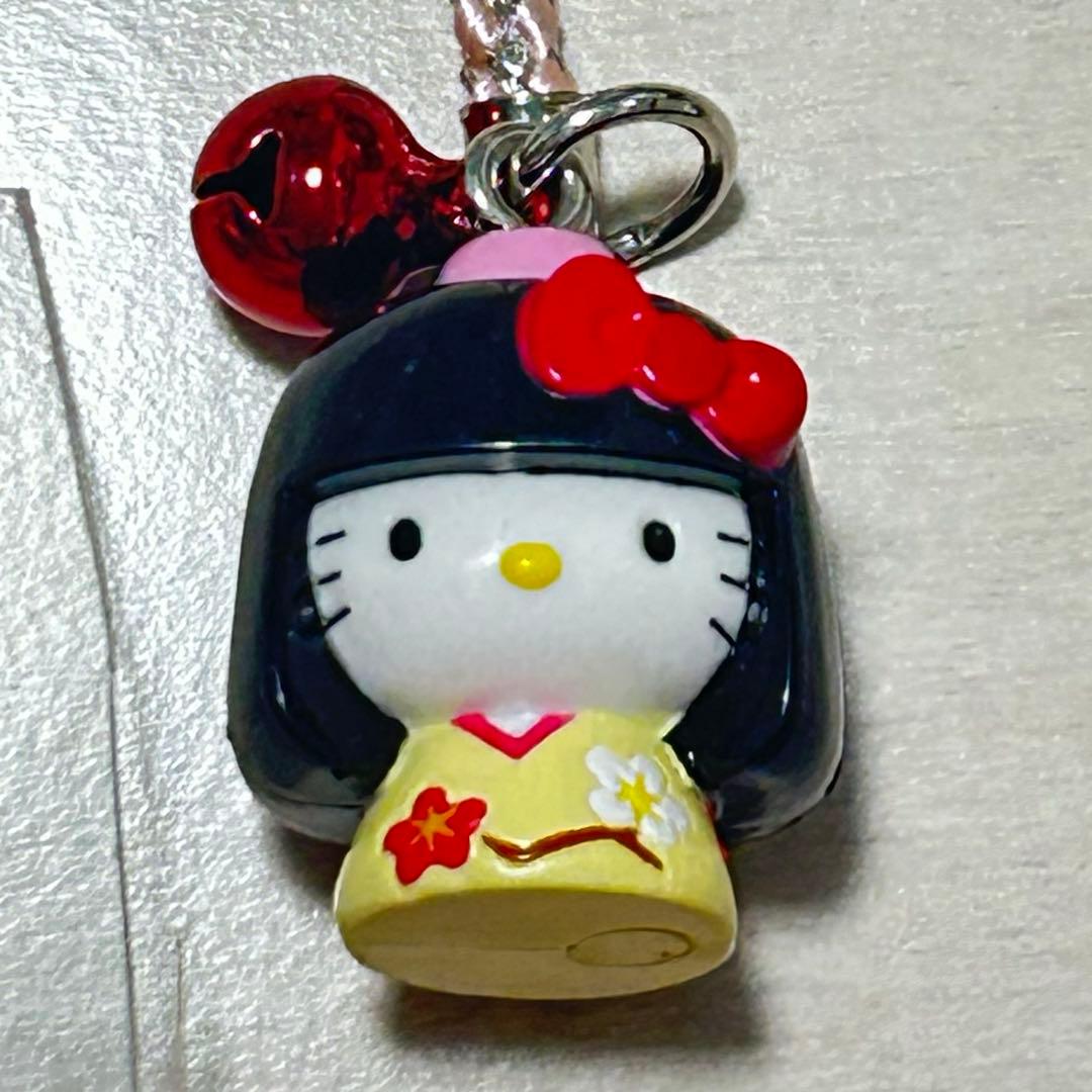 匿名配送】 2003年 2005年 ご当地キティ 根付け おかっぱ セット