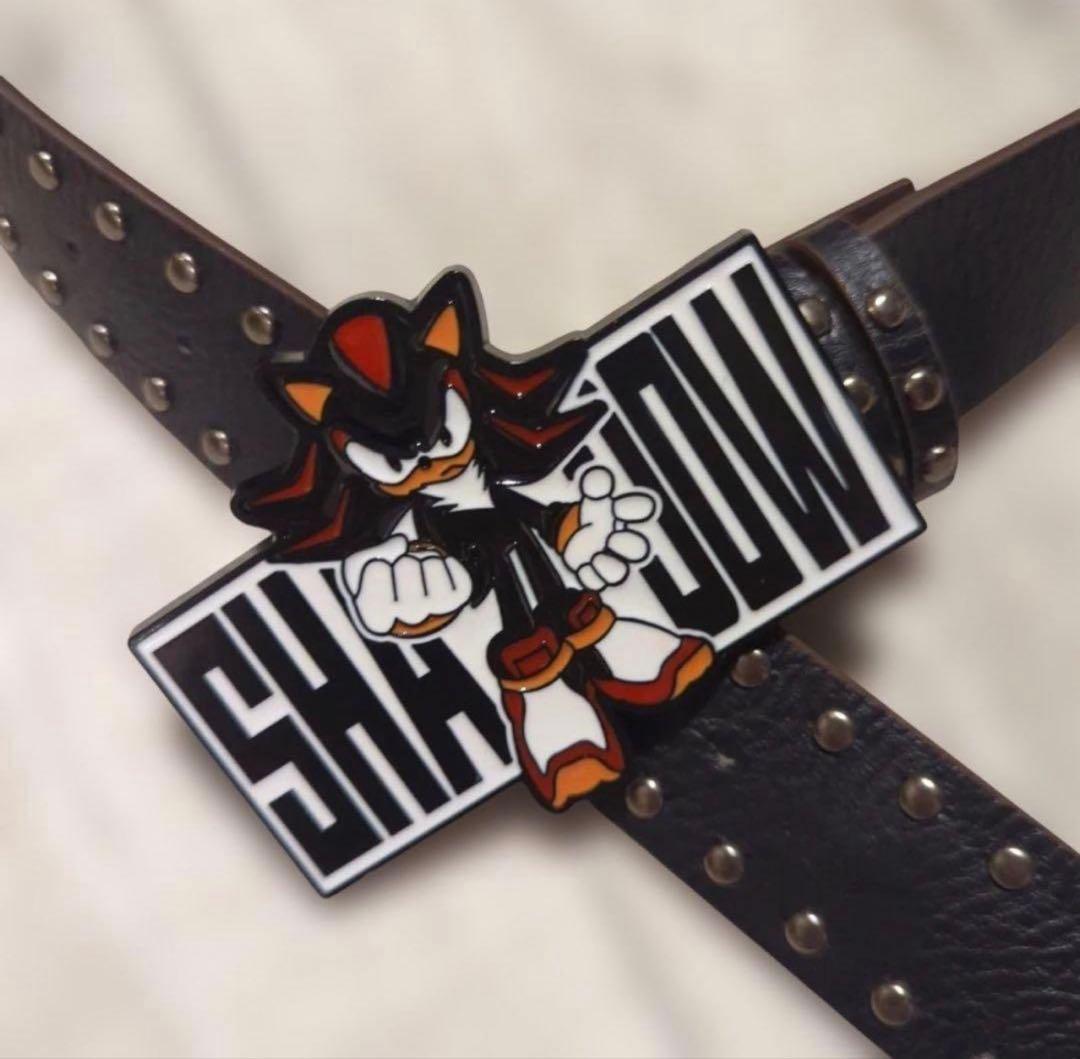 SONIC SHADOW スタッズベルト y2k opium - メルカリ