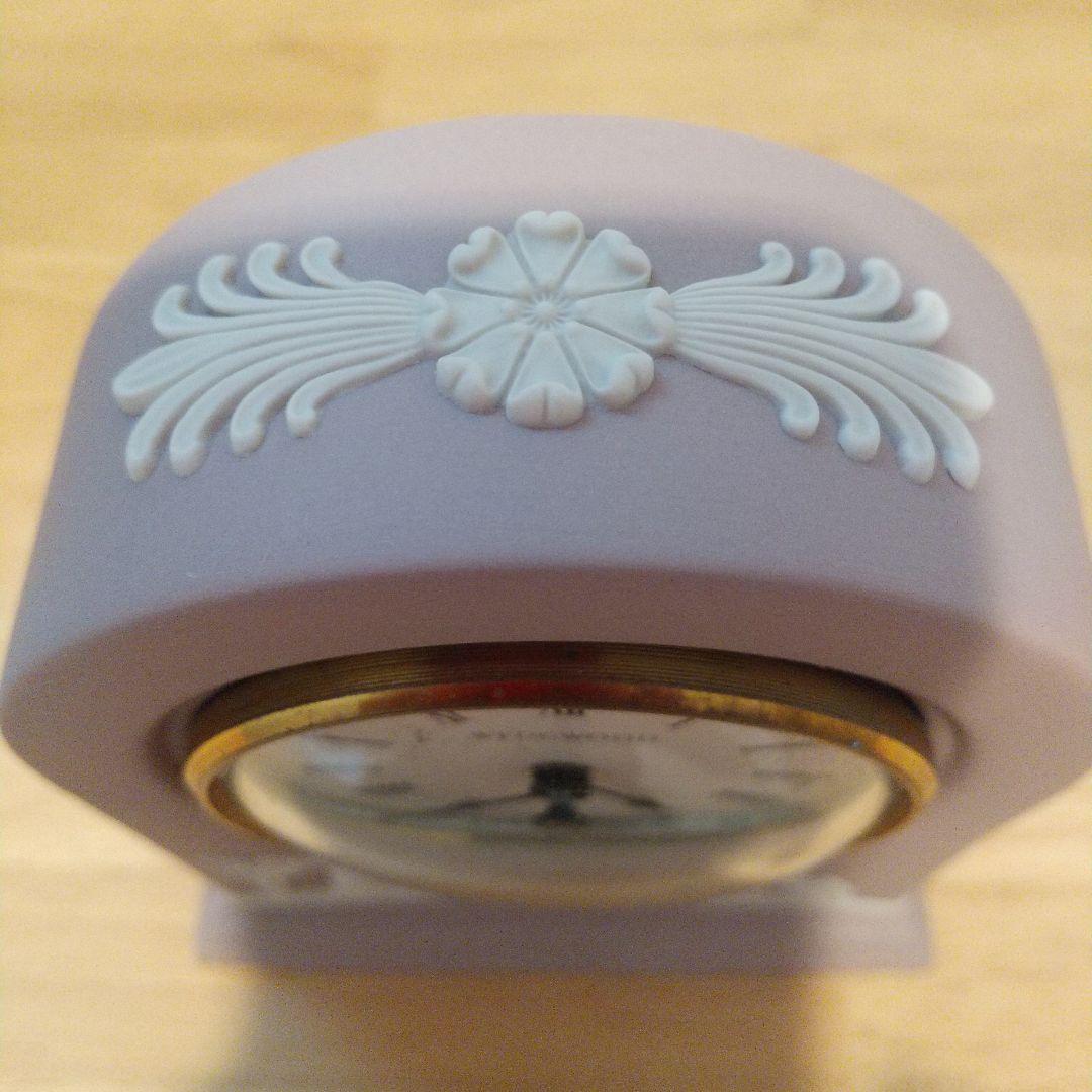 C*y様 ウェッジウッド ライラック 希少色 グリシャンクロック