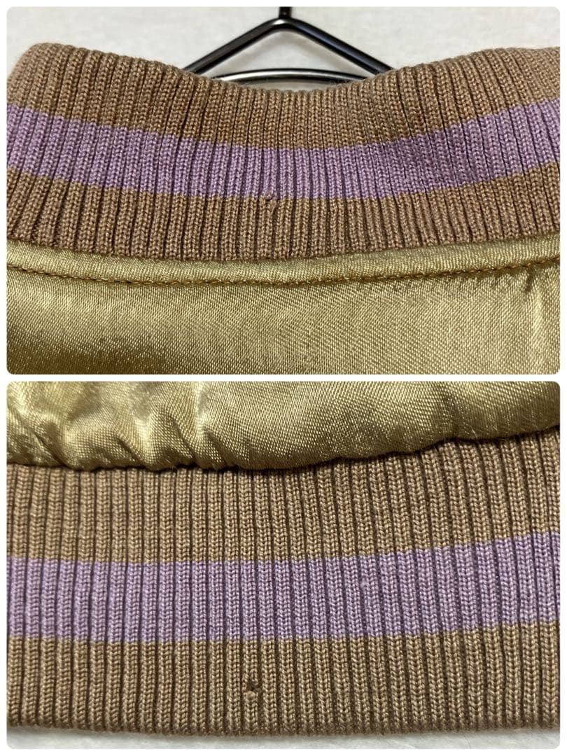 花旅楽団 スクリプト スカジャン リバーシブル 七福神 菊 刺繍