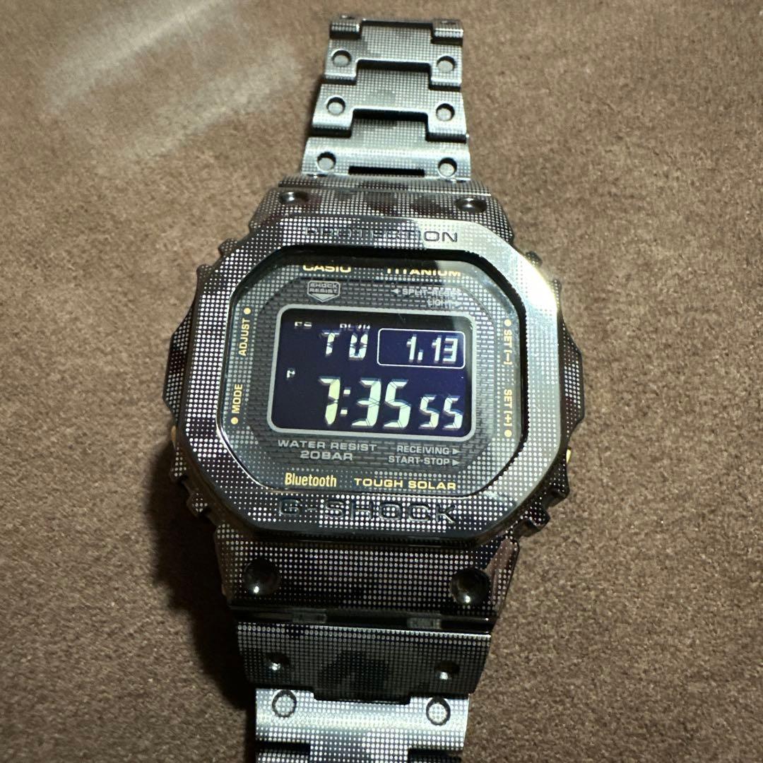 パ*ル様 【極美品‼️】G-SHOCK GMW-B5000TCM-1JR チタン GMW-B5000TCC-1JR | CASIO