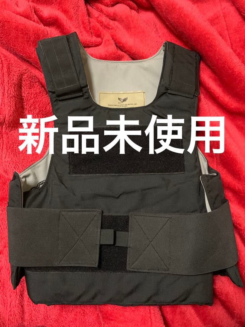 EAGLE INDUSTRIES LVAC-M-5BK アーマーキャリア イーグルLVACソフトアーマーキャリア黒(500Dナイロン製)SMALL新品