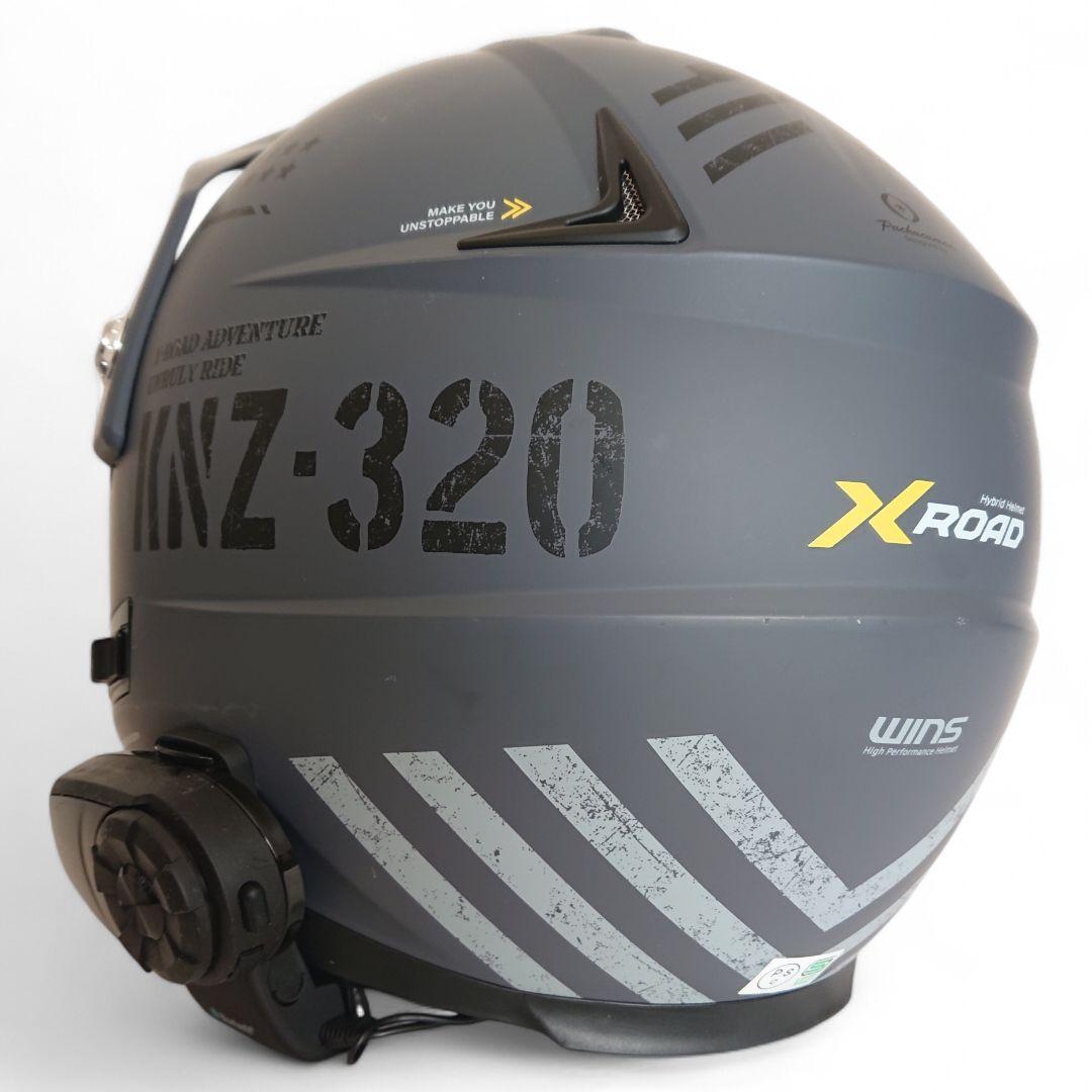 WINS X-ROAD Combat KNZ-320 Lサイズ インカム付き - メルカリ