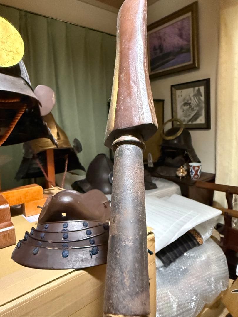 登録不要‼️合法サイズ１３センチ‼️桃山〜江戸期‼️見事な三角槍‼️希少‼️送料無料‼️