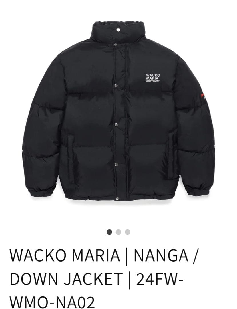 即日配送！XXL ワコマリア　ナンガ　ダウン WACKO MARIA (ワコマリア) DOWN JACKET ( TYPE-2 ) (ナンガダウン