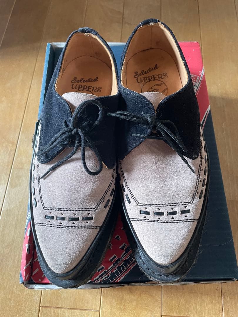 マ*ん様 E COX And A別注クラシッククリーパーラバーソール マ*ん様 E COX And A別注クラシッククリーパーラバーソール マ*ん様