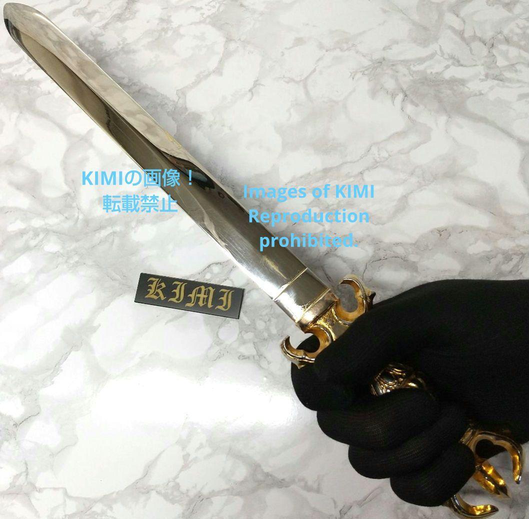宝剣 三鈷剣 不動剣 倶利伽羅剣 利剣 全長40.2cm 真鍮製 仏教美術