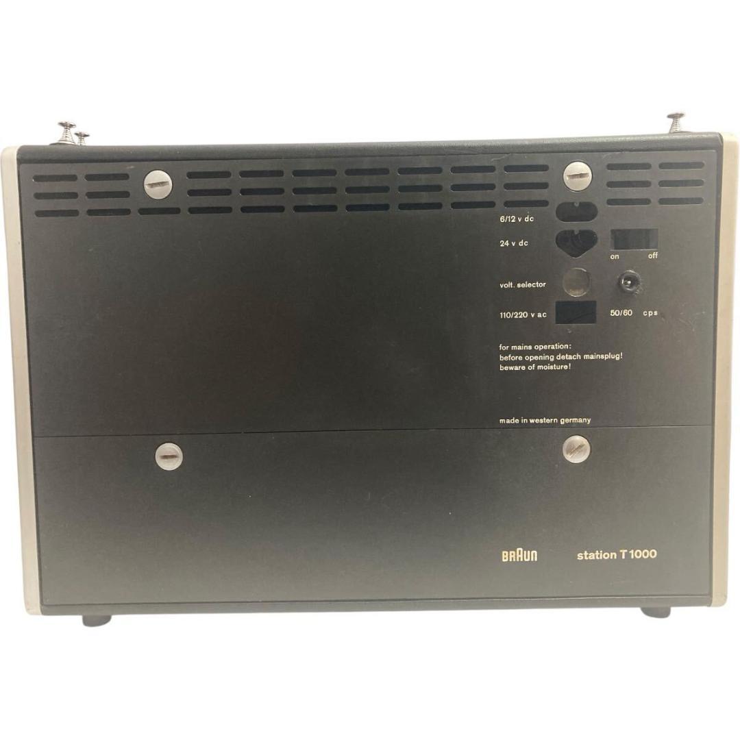 ①早いもの勝ち Braun T1000 ブラウン ラジオ Dieter Rams - メルカリ